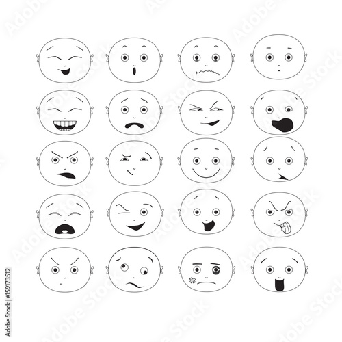 emotional faces