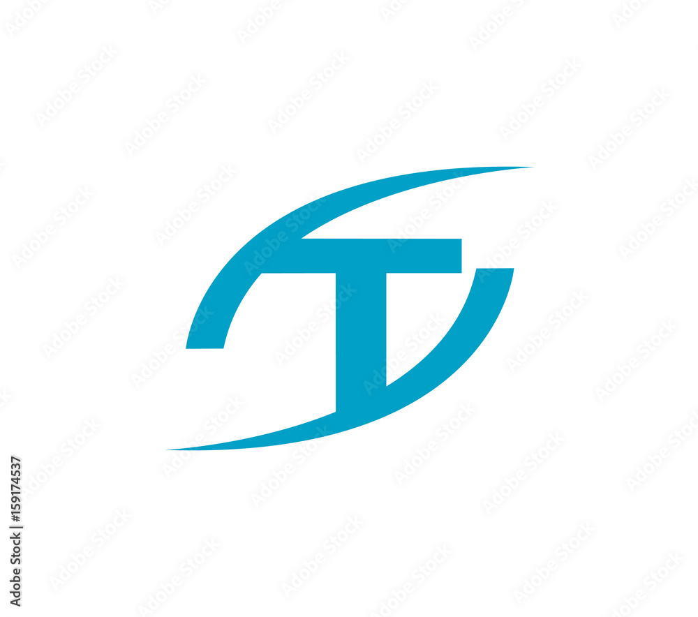Letter T logo icon design template elements
Letter T logo icon design template elements