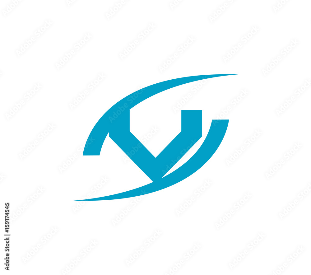 Letter v logo icon design template elements
Letter v logo icon design template elements