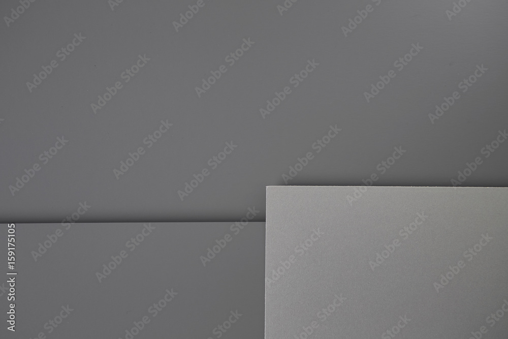 Fototapeta premium Colored paper composition. Office paper. Background office empty