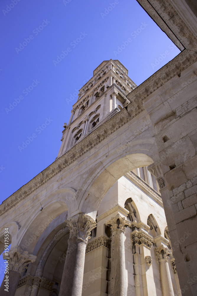 Sveti Duje - famous tower in Split, Croatia