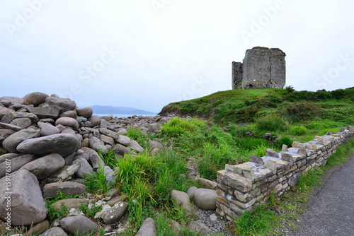 Minard castle in Ireland.
 photo