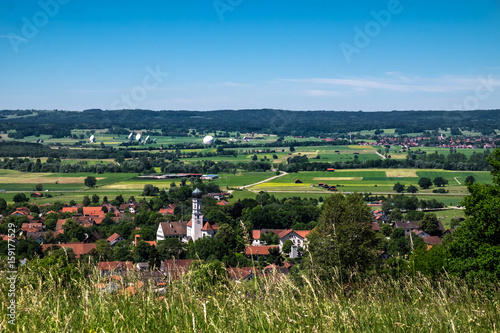 Blick auf Pähl und Raisting photo