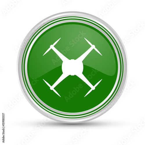 Grüner Button - Drohne