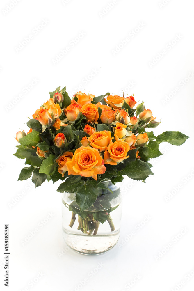Fototapeta premium Bouquet of Orange Roses