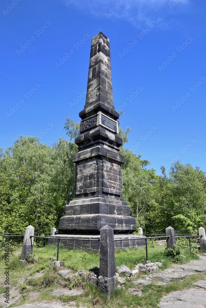 Obelisk auf Lilienstein 1