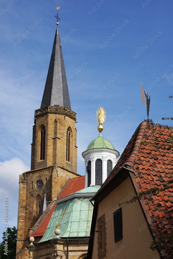 Wallfahrtskapelle St. Marien und Kirche St. Clemens in Telgte, Nordrhein-Westfalen