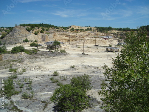 Steinbruch in der Nähe von Solnhofen