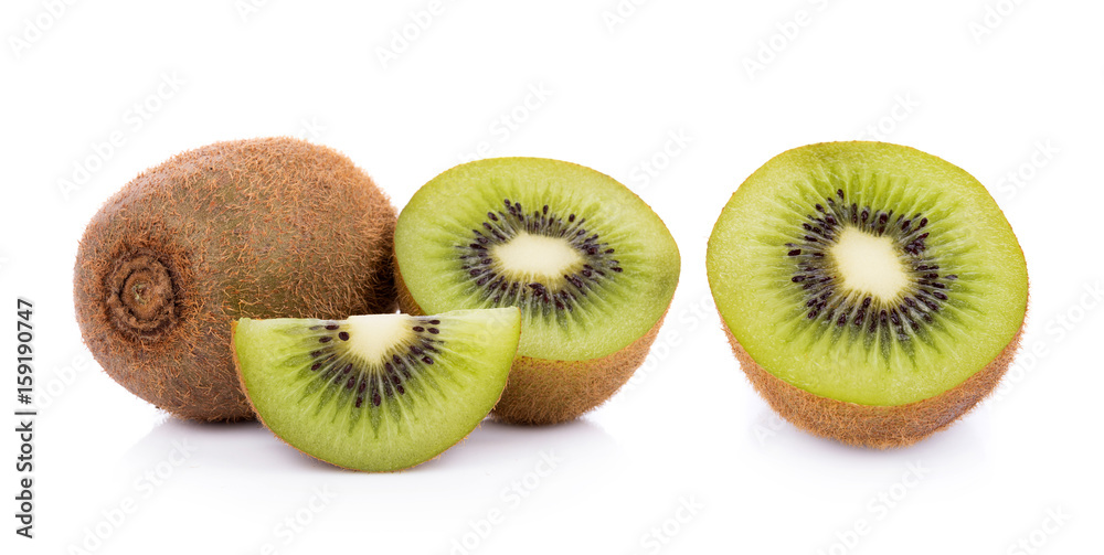 Fototapeta premium Kiwi fruit isolated on white background