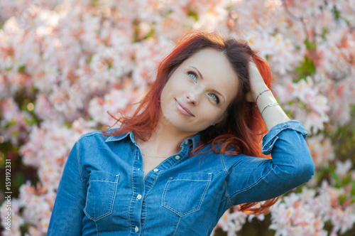 Relaxed young woman