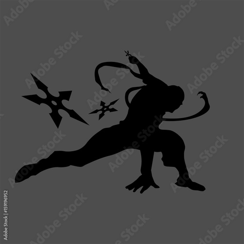 ninja silhouette