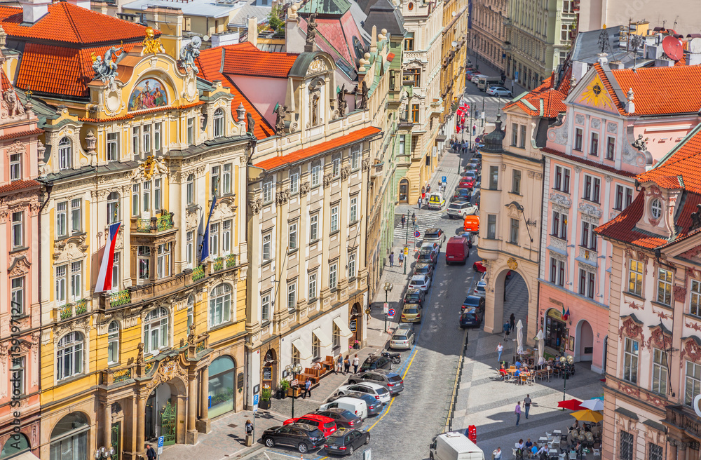 Obraz Old Prague street