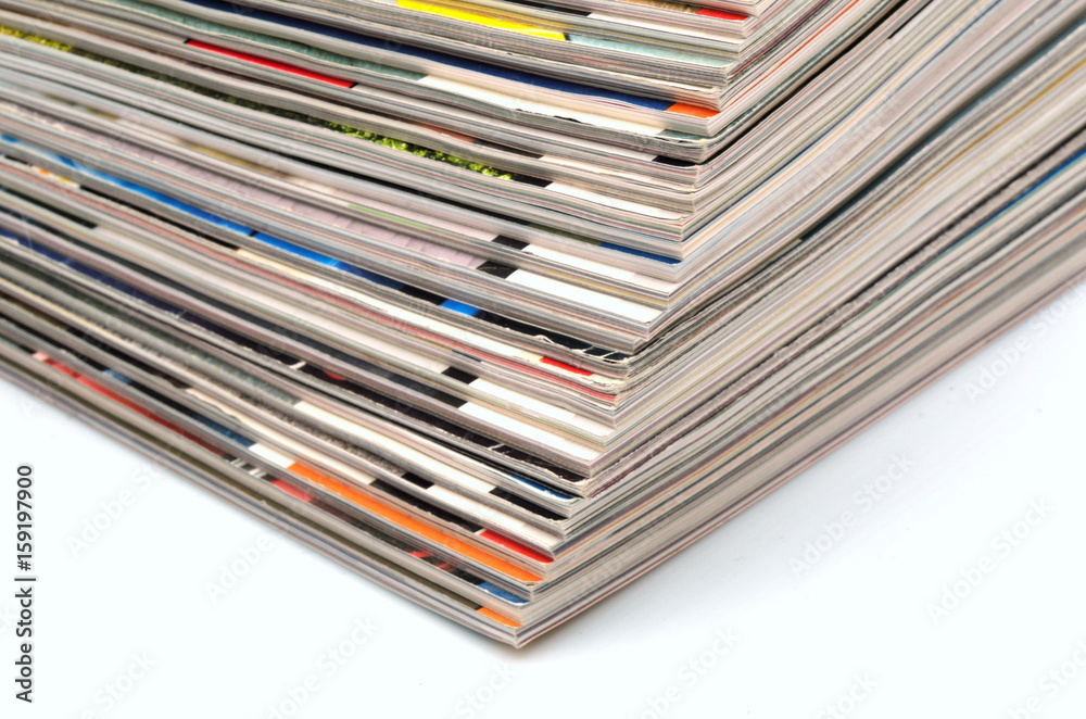 Magazines stack Magazines stack