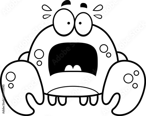 Scared Little Crab