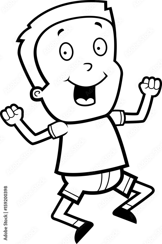 Boy Jumping