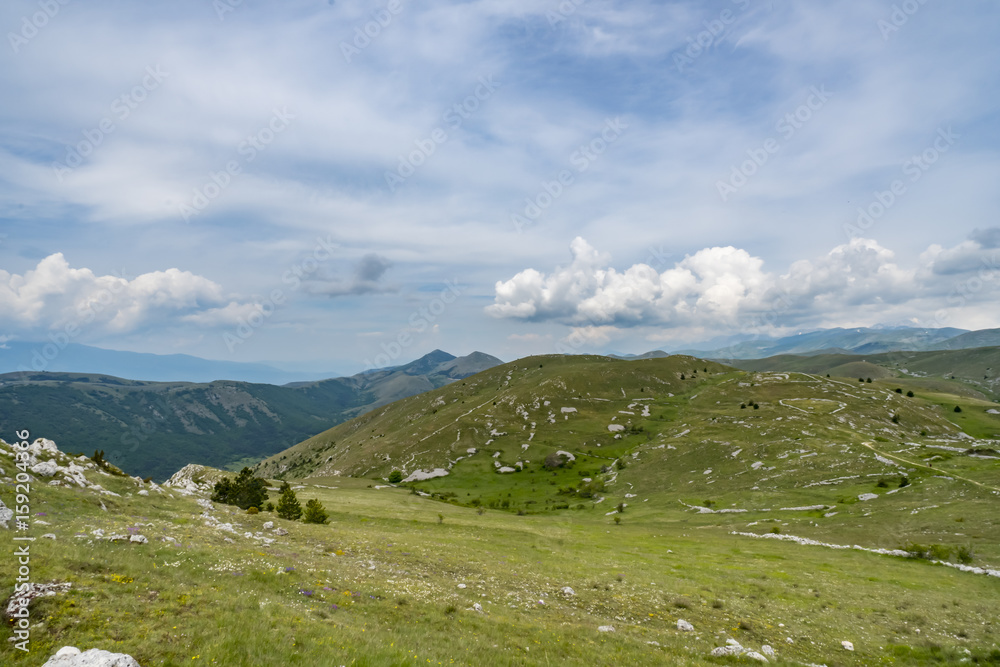 View of Italy from Abruzzo, Rocca Calascio View of Italy from Abruzzo, Rocca Calascio