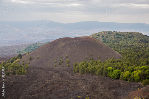 Monte Nuovo on volcanic Mount Etna