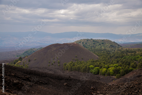Monte Nuovo on volcanic Mount Etna