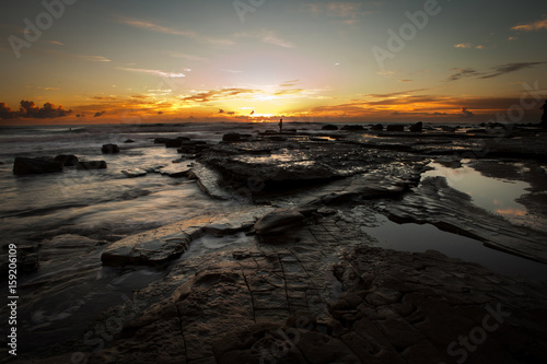 Sunrise of Moffat Beach, Queensland's Sunshine Coast © kevin