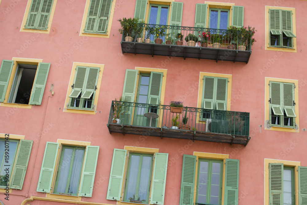 Naklejka premium Couleurs de Nice