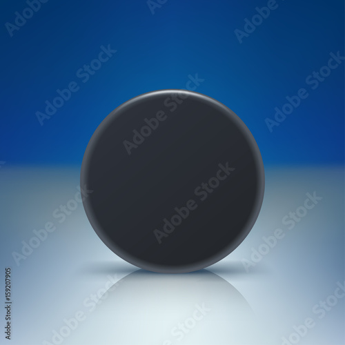 puck on rink
