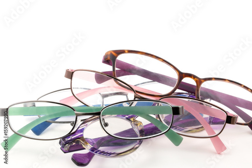 Colorful fashion eyeglasses