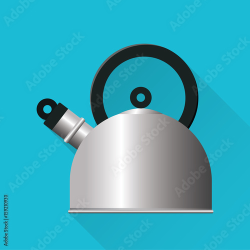 Kettle. Kitchen utensil.