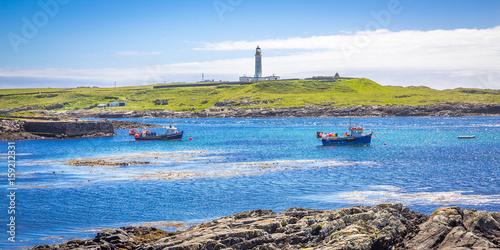 Rhinns of Islay Lighthouse, Port Wemyss, Scotland
 photo