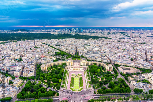 Paris over-view from Eiffel Tower