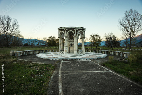 Ancient Mantineia, Arcadia, Peloponnese, Greece photo