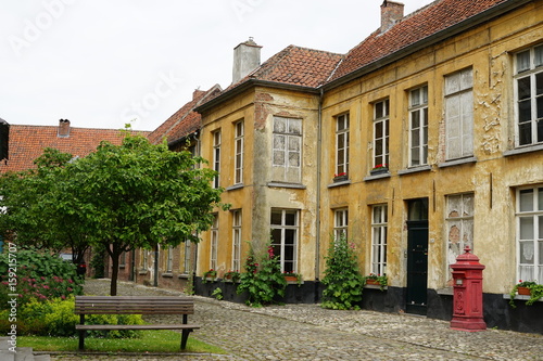 Fototapeta Naklejka Na Ścianę i Meble -  At the beguinage of Lier, Belgium.