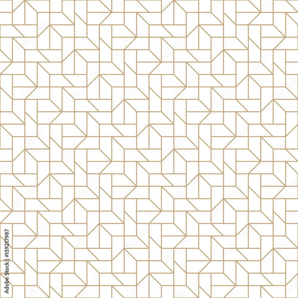 abstract geometric grid art deco vector pattern