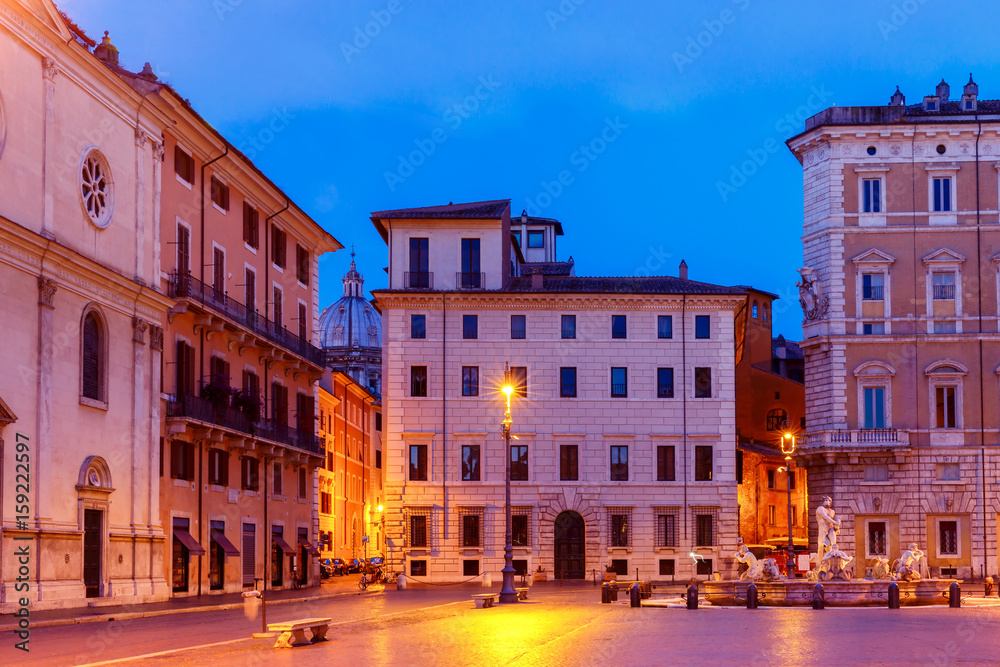 Rome. Navona Square. Piazza Navona.