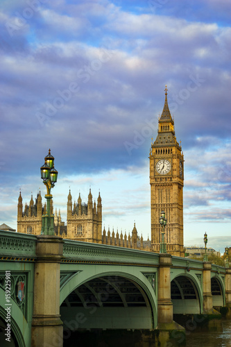 Big Ben and Westminster parliament in London  United Kingdom