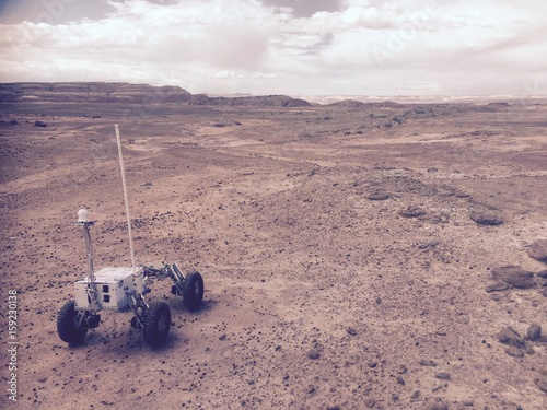 Simulated Mars Rover
