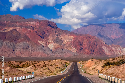 Road through Andes