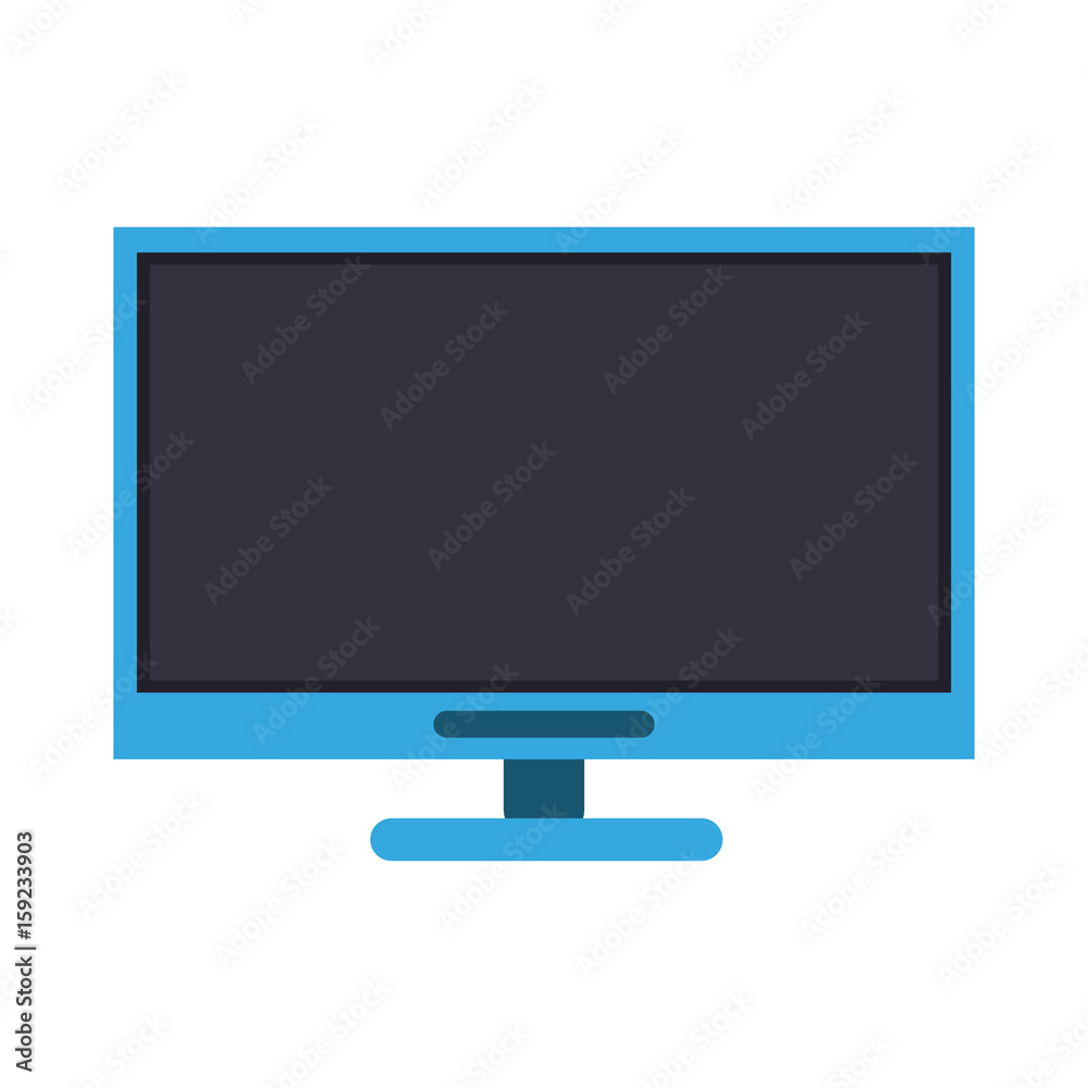 monitor flat illustration icon vector design graphic