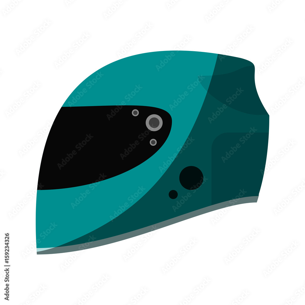 helmet flat illustration icon vector design graphic shadow helmet flat illustration icon vector design graphic shadow