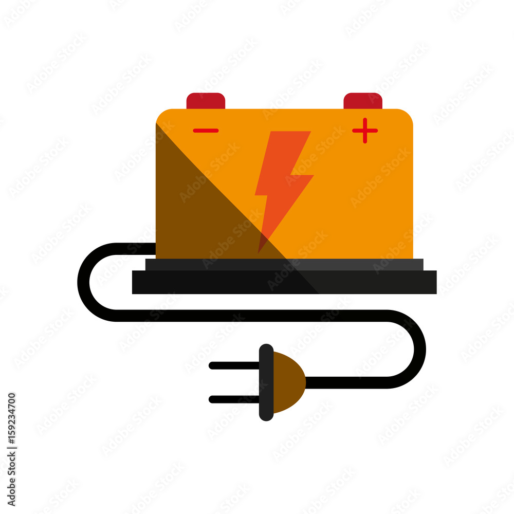 battery illustration cartoon icon vector design graphic shadow battery illustration cartoon icon vector design graphic shadow