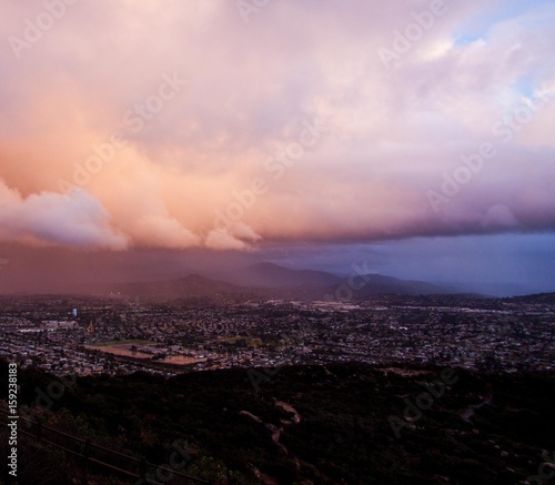 Rain Over San Diego © Pete Johnson Photos