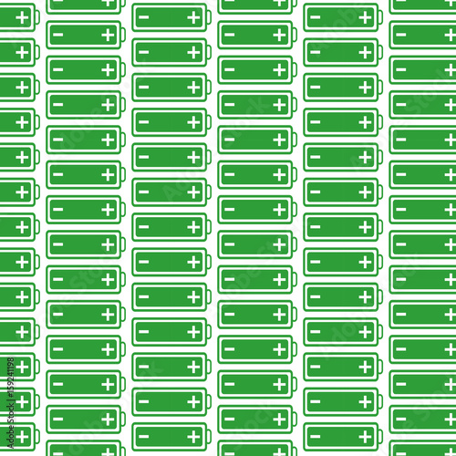 Pattern background battery web icon