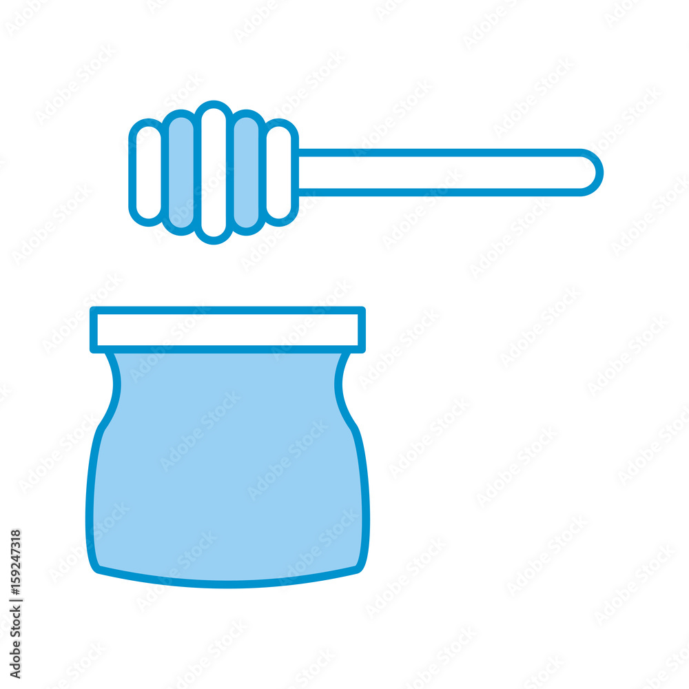 honey stick isolated icon vector illustration design honey stick isolated icon vector illustration design