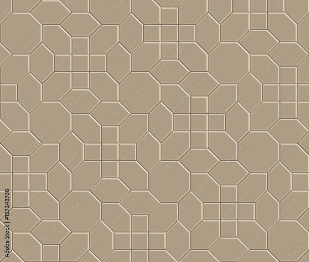 3D brown brick pathway pattern 3D brown brick pathway pattern