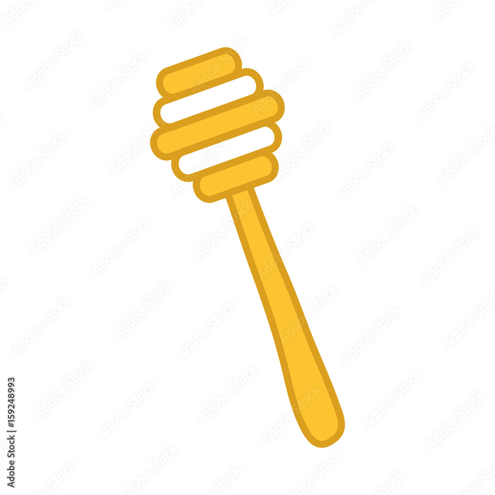 honey stick isolated icon vector illustration design honey stick isolated icon vector illustration design