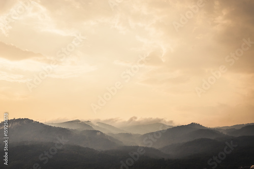 Mountains in Chiang Main  Thailand