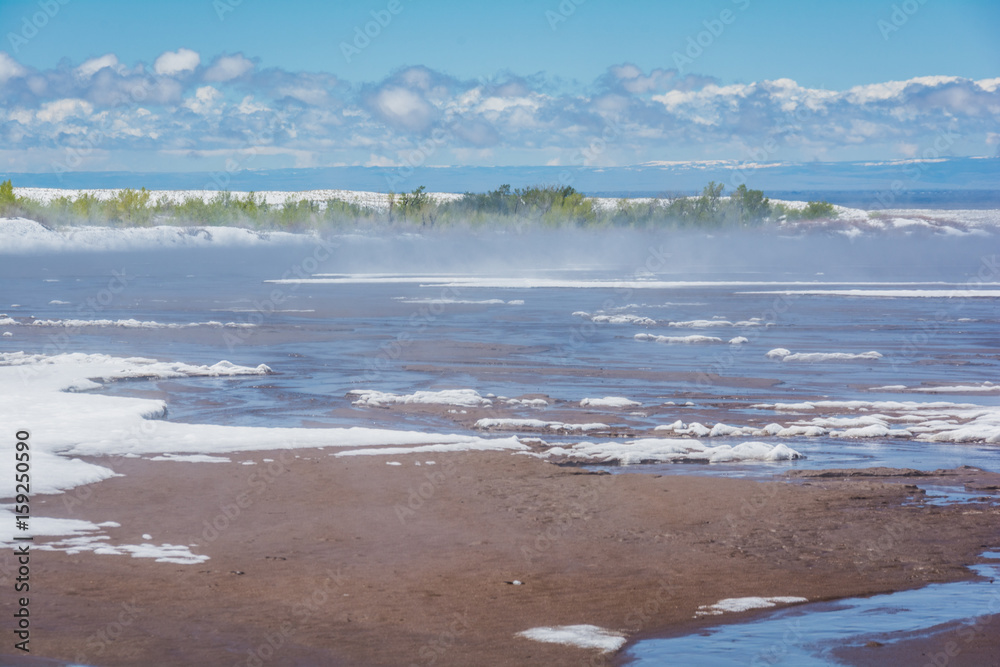 Great Sand Dunes National Park River Steam Great Sand Dunes National Park River Steam
