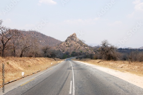 Road Conditions for Driving in Zimbabwe Africa