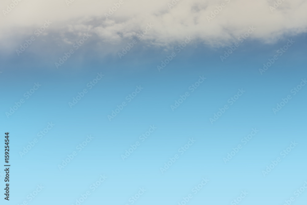 sky background of blue sky with white cloud on the blue sky with space for text
