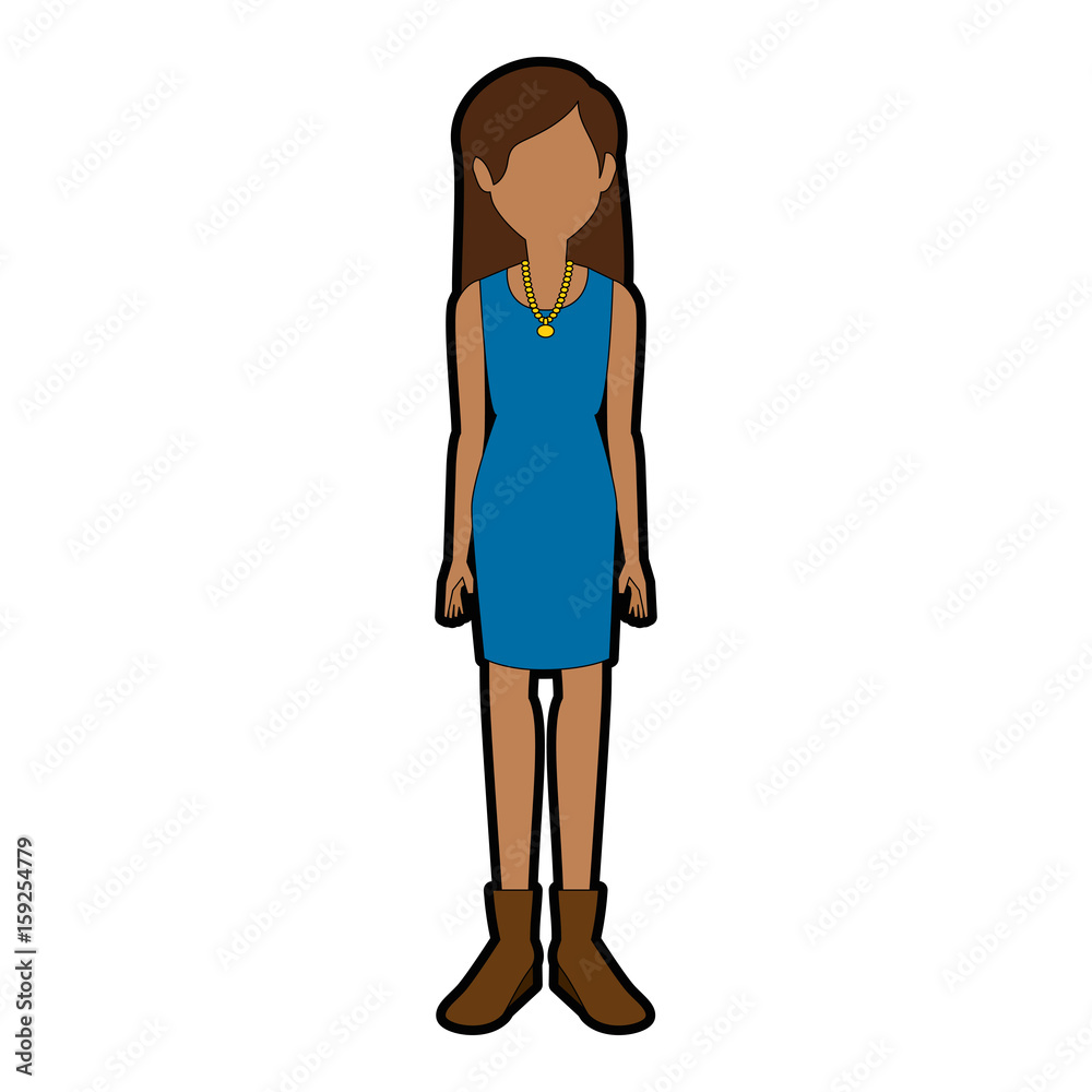 avatar woman wearing casual clothes icon over white background colorful design vector illustration avatar woman wearing casual clothes icon over white background colorful design vector illustration