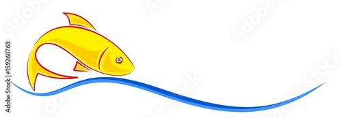 Fish logo. 